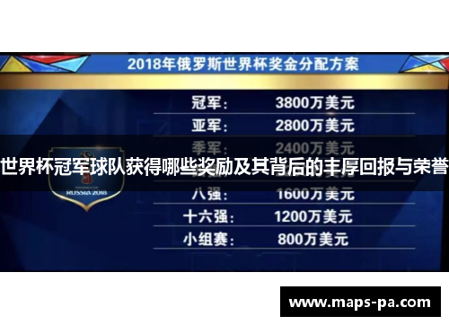 世界杯冠军球队获得哪些奖励及其背后的丰厚回报与荣誉