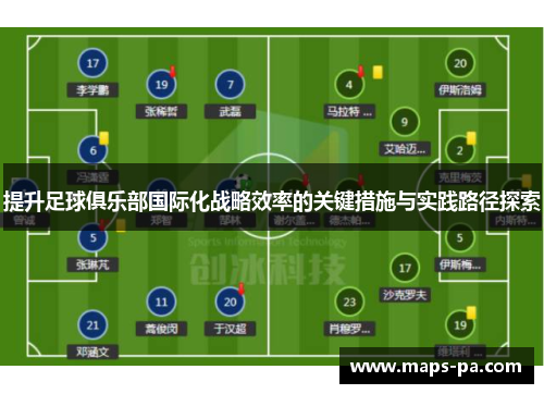 提升足球俱乐部国际化战略效率的关键措施与实践路径探索